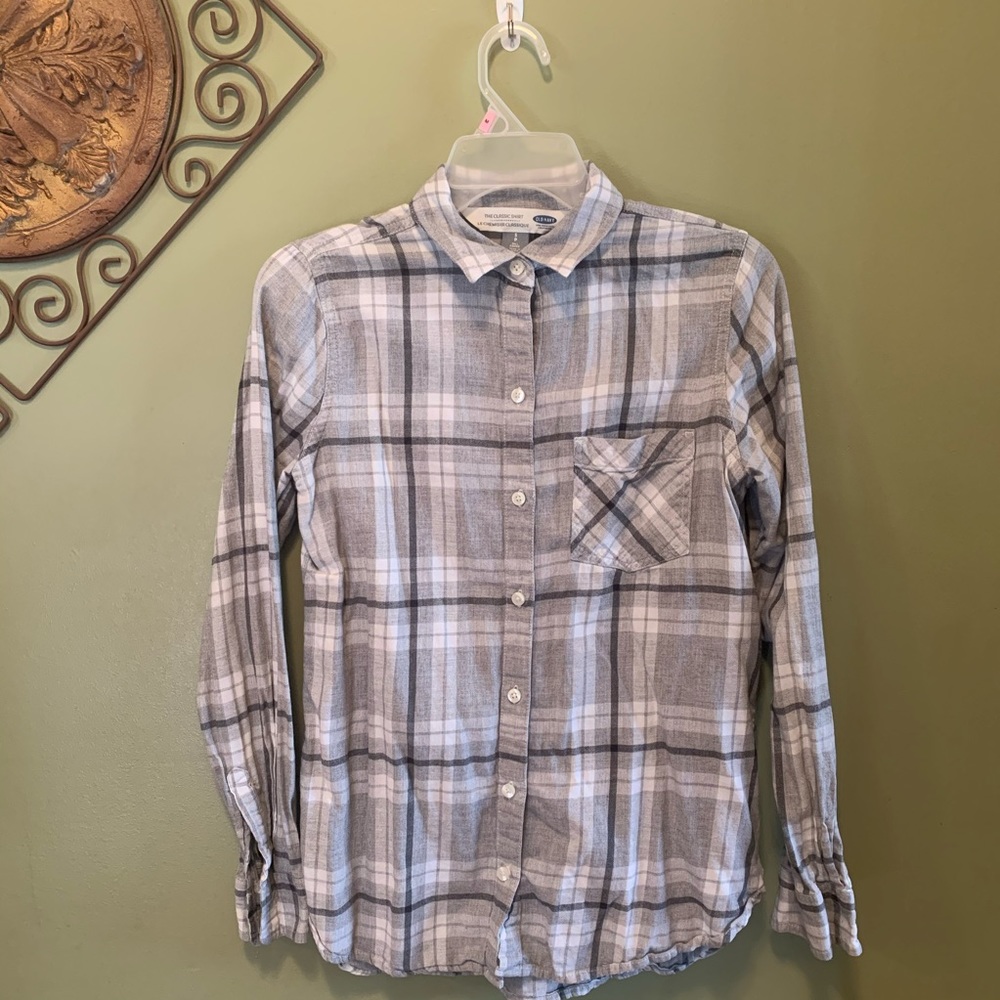 Old Navy Flannel Sz Petite Small